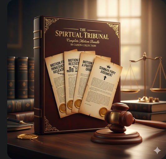 The Spiritual Tribunal: Complete Motion Bundle (88 Canon Edition)